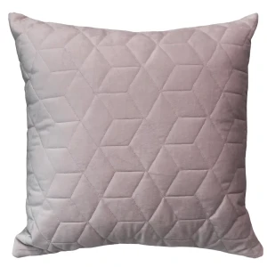 Подушка Seasons Geometric 43х43 см бархат цвет сиреневый
