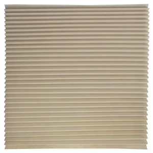 Штора плиссе 100x190 см полиэстер кремовая 85023538 STLM-2004987