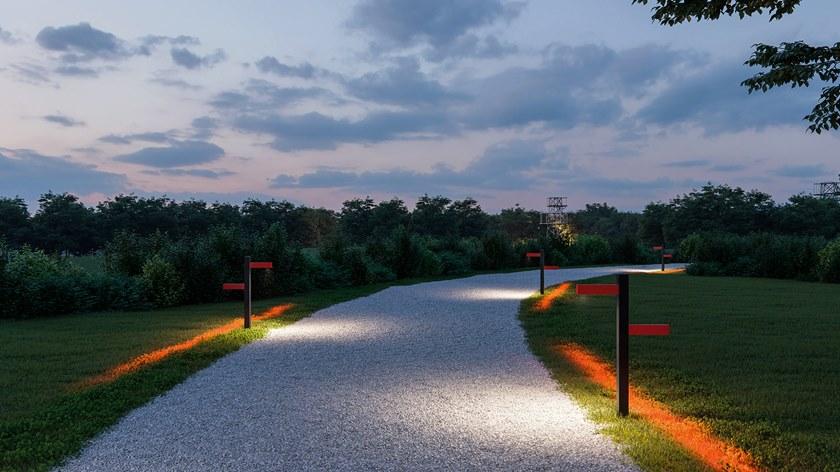 Artemide Алюминиевый столбиковый фонарь Walking sun-id-1436595 - Вид №10