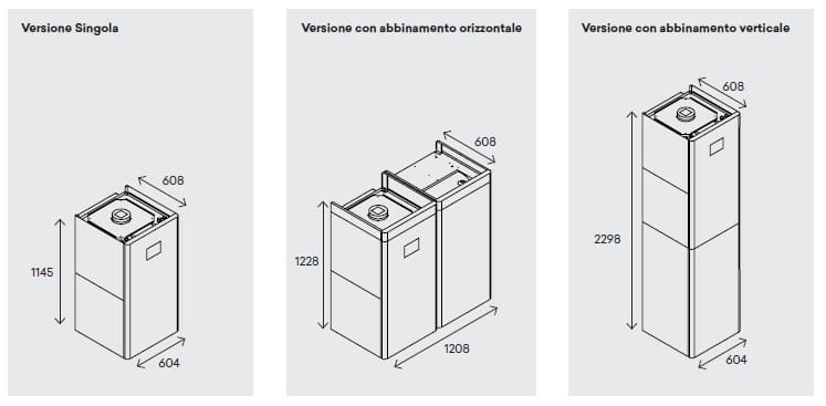 Воздуховод моноблочный тепловой насос Innova EHPOCA &amp ARCH-00047909 - Вид №3