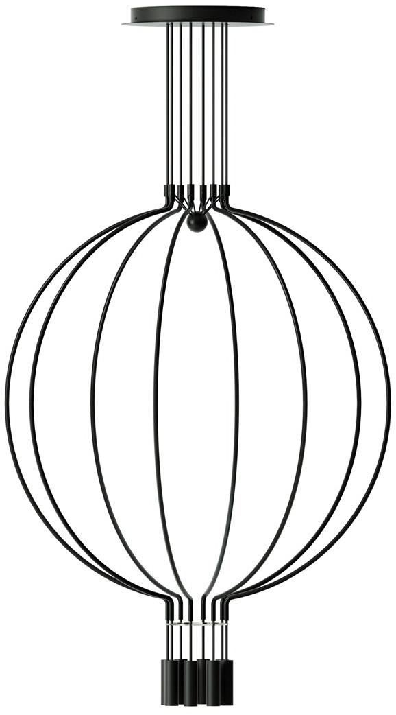 AXOLIGHT Металлический светодиодный подвесной светильник Liaison sun-id-1434090 - Вид №6