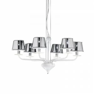 Люстра 2010/6 FU от Sylcom хром/дымчатая SYLCOM ДИЗАЙНЕРСКИЕ 247043 Хром