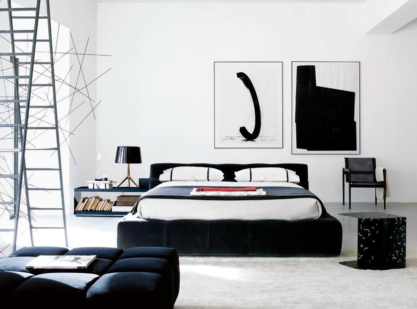 B&B Italia Двуспальная кровать-контейнер из ткани Tufty time sun-id-1414712 - Вид №3