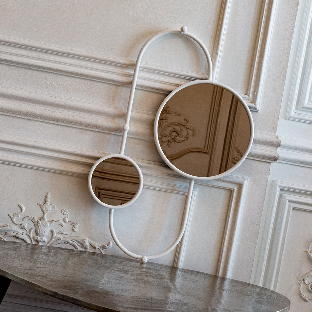 20082814 Настенное зеркало «Мирам Уайт» Object Desire  - Вид №3