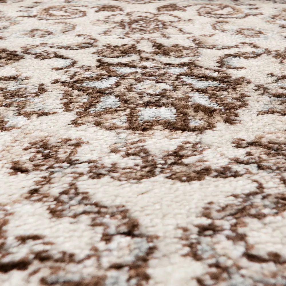 Ковер полипропилен Люкс L009 100x200 см цвет бежевый MERINOS STLM-2045017 - Вид №3