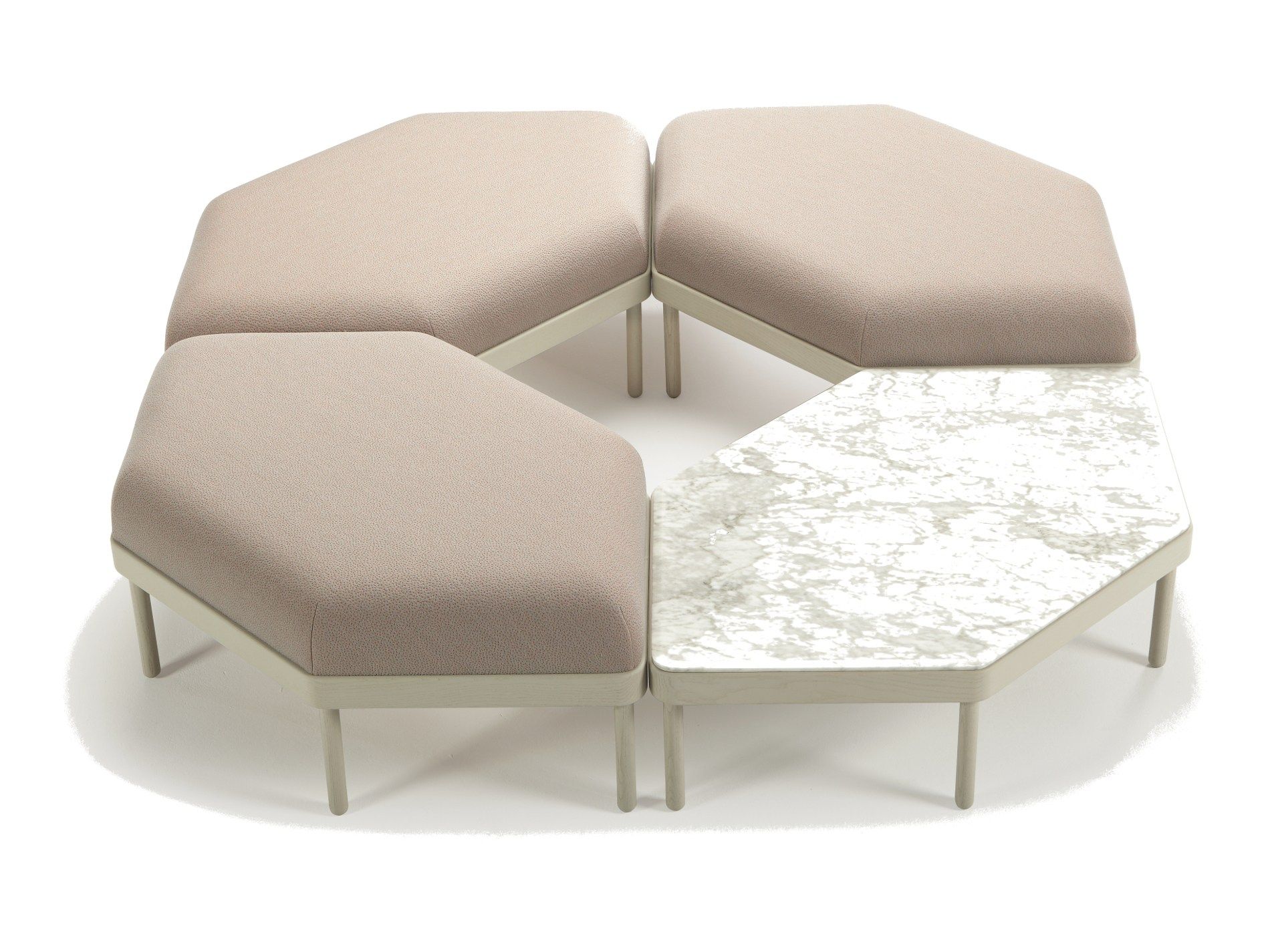 Ткань пуф SANCAL мозаика ARCH-00107098