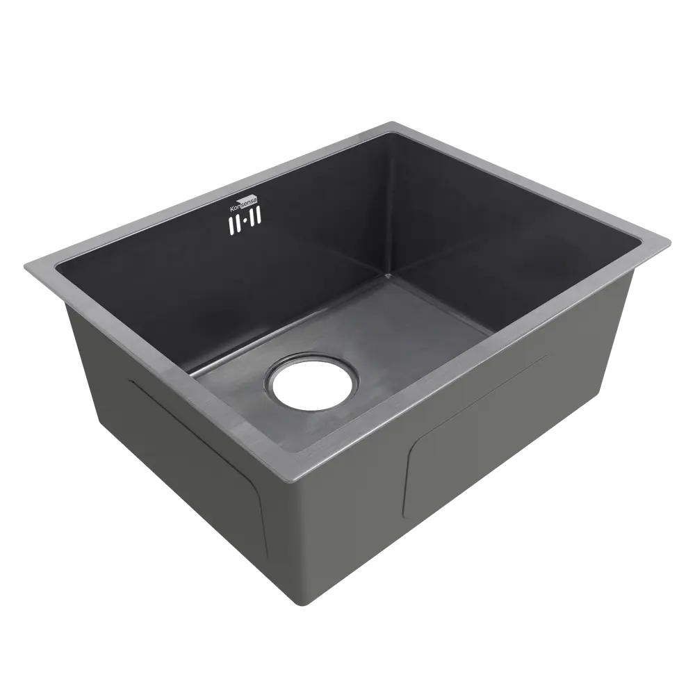 МОЙКА КУХ 50X40 Г20 ЧЕР МЕТ KONSENSA STLM-2023379 - Вид №2