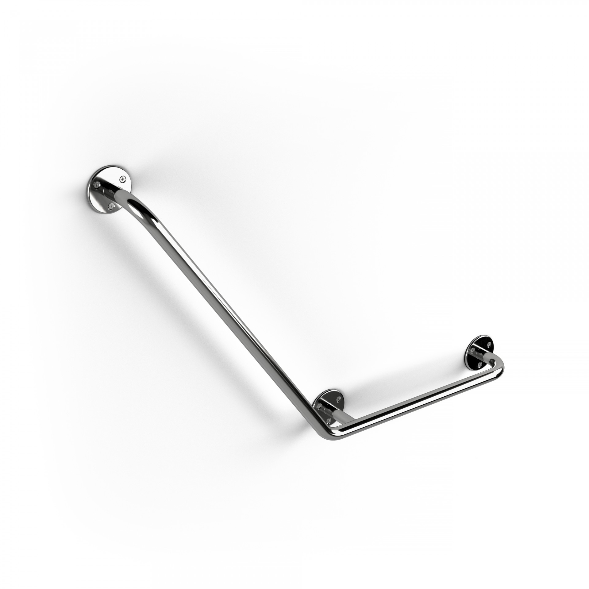 Сантехнические аксессуары WBPSP006 Горизонтальный поручень 125° Terma 38x20  - Вид №6