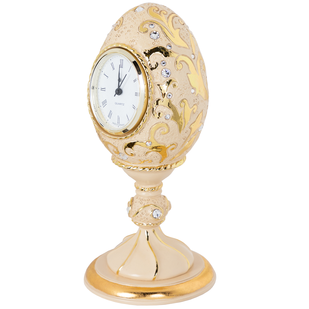 42009 Часы настольные Наследие Фаберже Айвори BOGACHO 4627138242117 - Вид №5