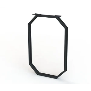 Подстолье для рабочей поверхности 85 см металл цвет черный