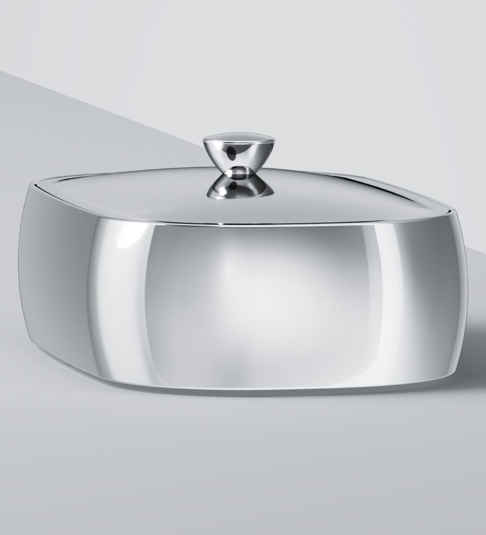 A3022000 Шкатулка для украшений большая хром шт AM.PM Sensation - Вид №2