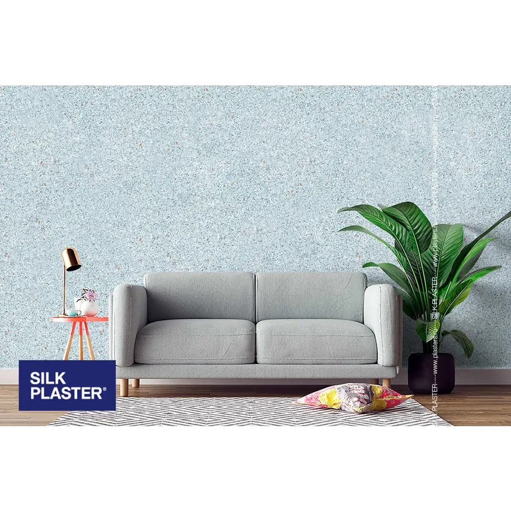 Жидкие обои Silk Plaster Absolute А242 1.1 кг цвет морской волны 82736043 STLM-2141069  - Вид №3