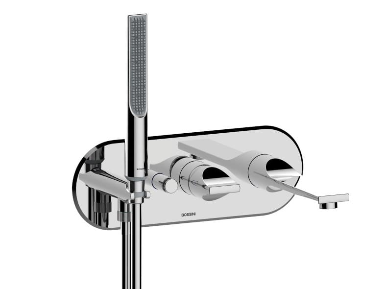 Настенный смеситель для ванны с ручным душем Bossini Apex ARCH-00102151