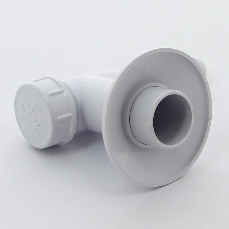 Сифон McAlpine для подключения слива бытовой техники с обр. клап. и отражателем выход D=32 мм белый WMV32WH - Вид №2