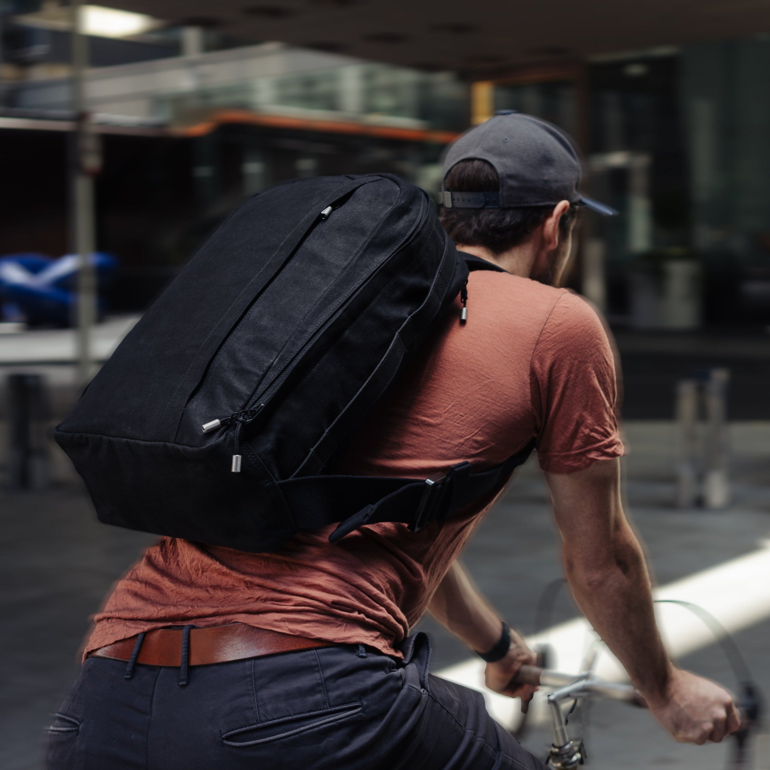 W301BLA-TER-BRA Everyday Pack 21L - Терракота / Латунь Wingback  - Вид №24