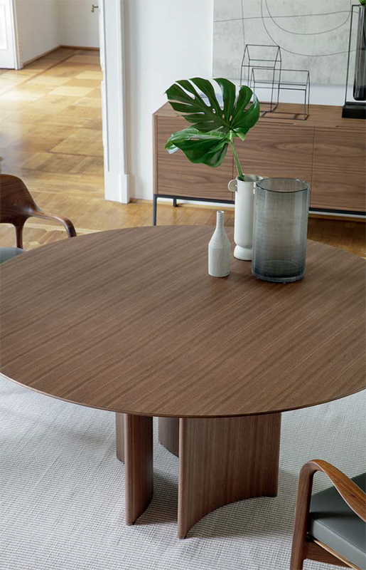 Стол  PORADA ALAN TONDO 3 gambe M Twenty - Вид №2