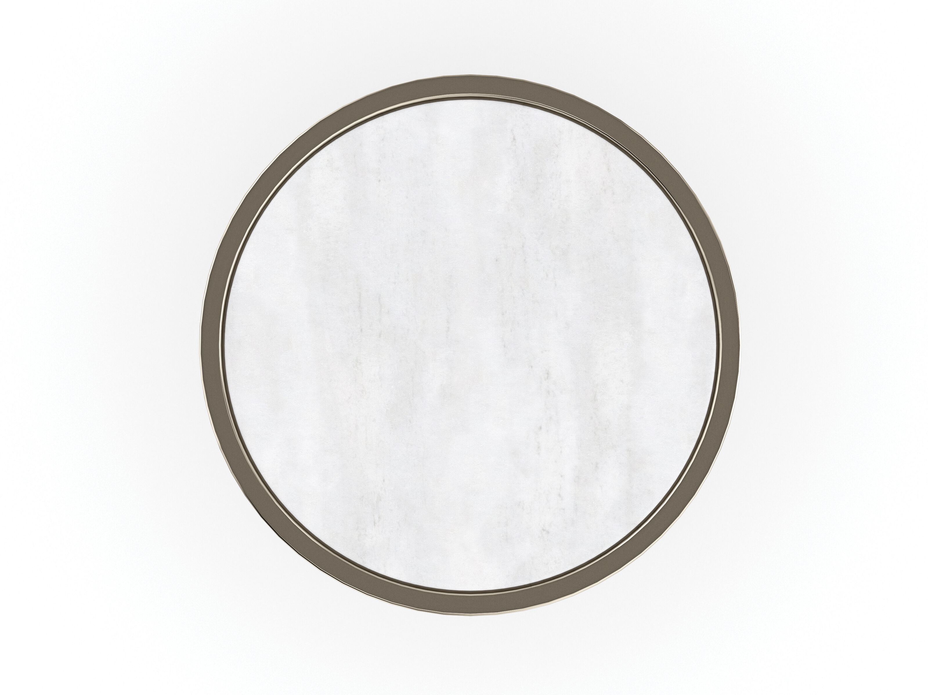 Высокий круглый каменный журнальный столик Caracole GAMMA ARCH-00046548 - Вид №1