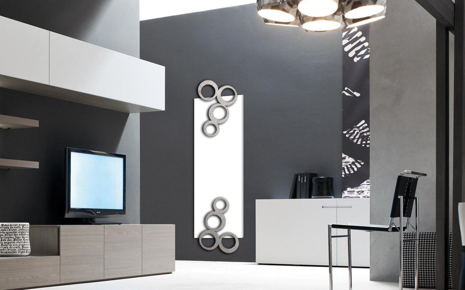 Алюминиевый полотенцесушитель Termo Design двойная пластина-серебряная фольга ARCH-00071753 - Вид №31