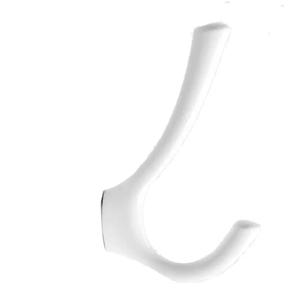 89364371 Мебельный крючок N00-N00-MW 18 см ЦАМ цвет белый STLM-1011641 EDSON 10303-N00-MW