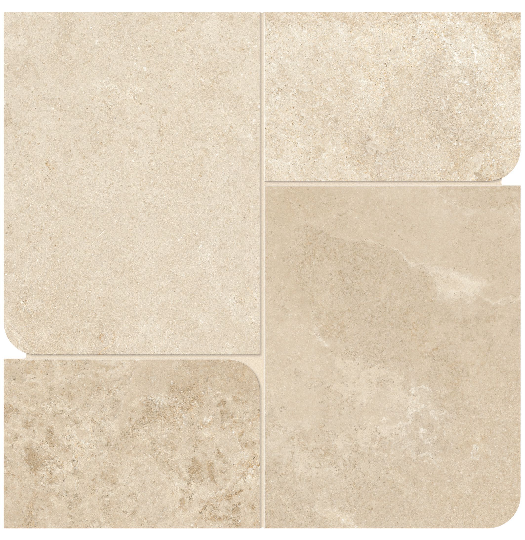 Пол / облицовка из керамогранита с эффектом камня Ceramiche Caesar Histoire ARCH-00148607 - Вид №7