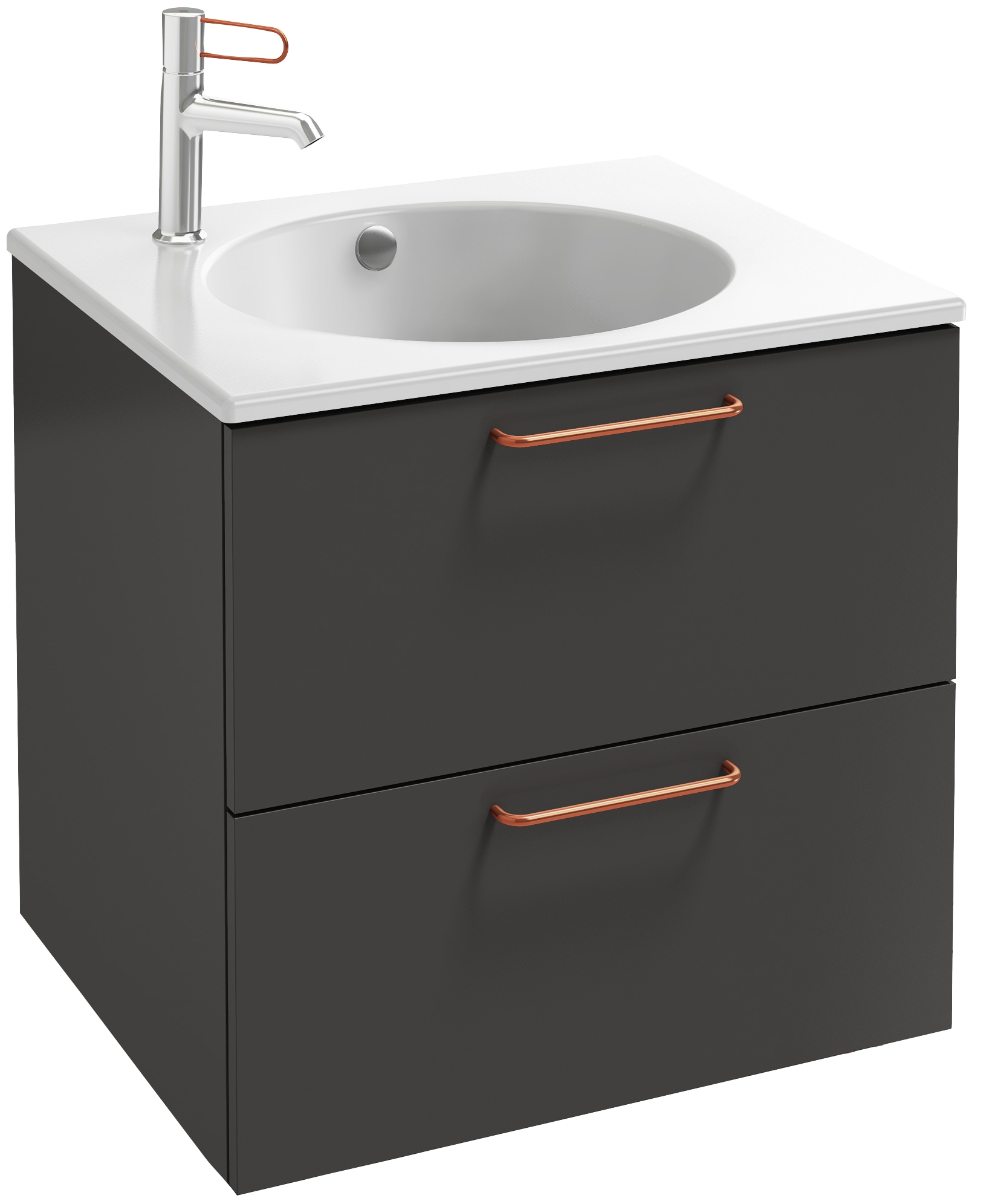 EB2520-R7-N14 Тумба под столешницу 60 см, 2 ящика, бронзовая ручка JACOB DELAFON ODÉON RIVE GAUCHE ODEON RIVE GAUCHE