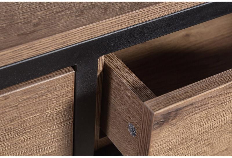 52318 Приставка Loft 1 Дуб Табак R-HOME 410307H - Вид №2