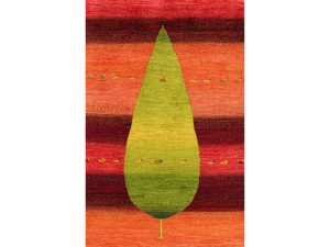 Прямоугольный шерстяной ковер