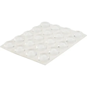 Накладки на мебельные ножки шестигранные фетр цвет коричневый