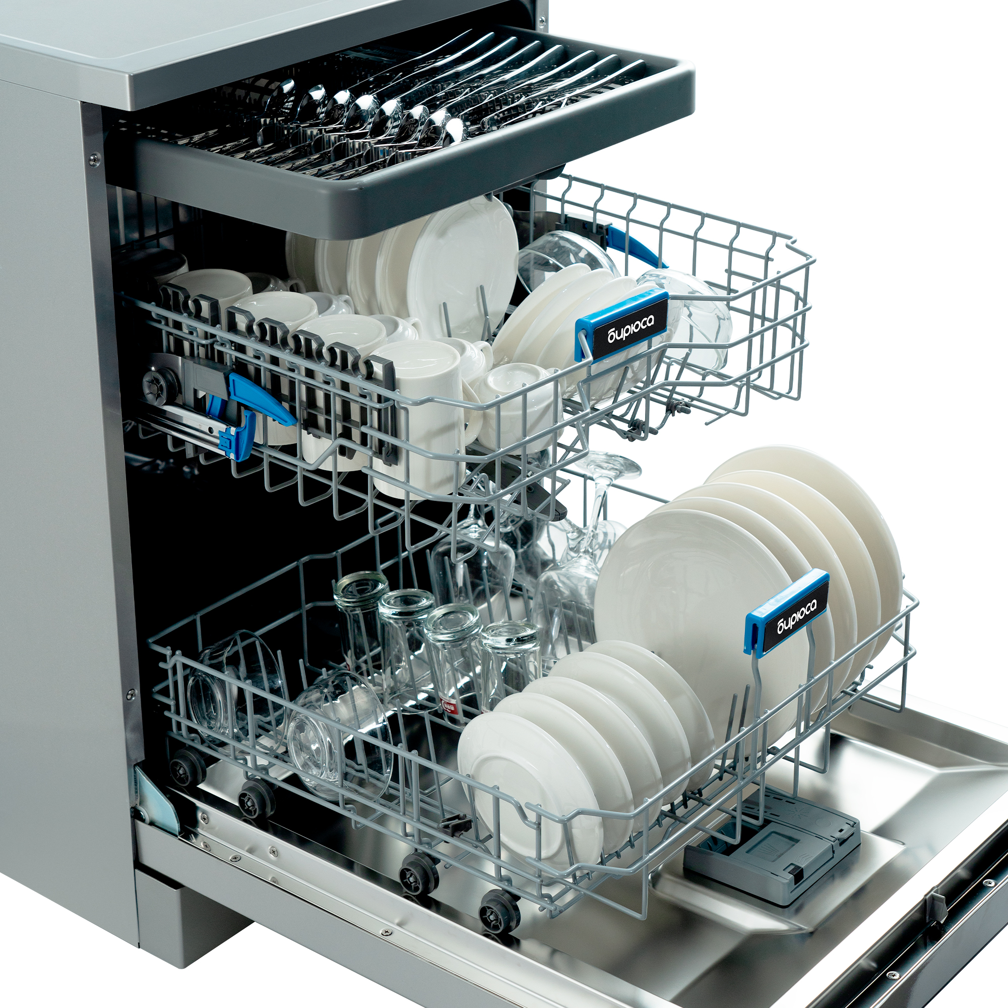 9171848 Посудомоечная машина Бирюса DWF-615/03 I серый STDN-0029801 - Вид №7