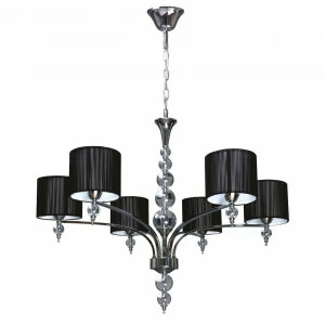 Дизайнерская подвесная люстра Spot Light Lyon 5070604 черная SPOT LIGHT ДИЗАЙНЕРСКИЕ 108269 Черный