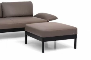 de Sede Квадратный кожаный пуф Ds-840