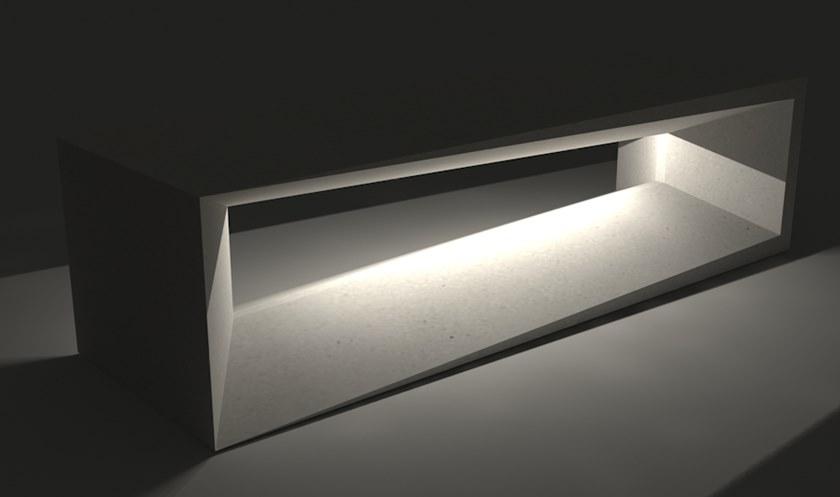 Manufatti Viscio Скамья со встроенным освещением без спинки sun-id-1418739 - Вид №4