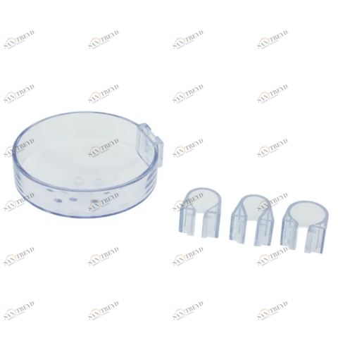 Мыльница прозрачная ORANGE SOAP DISH-T Хром sun-id-1517233