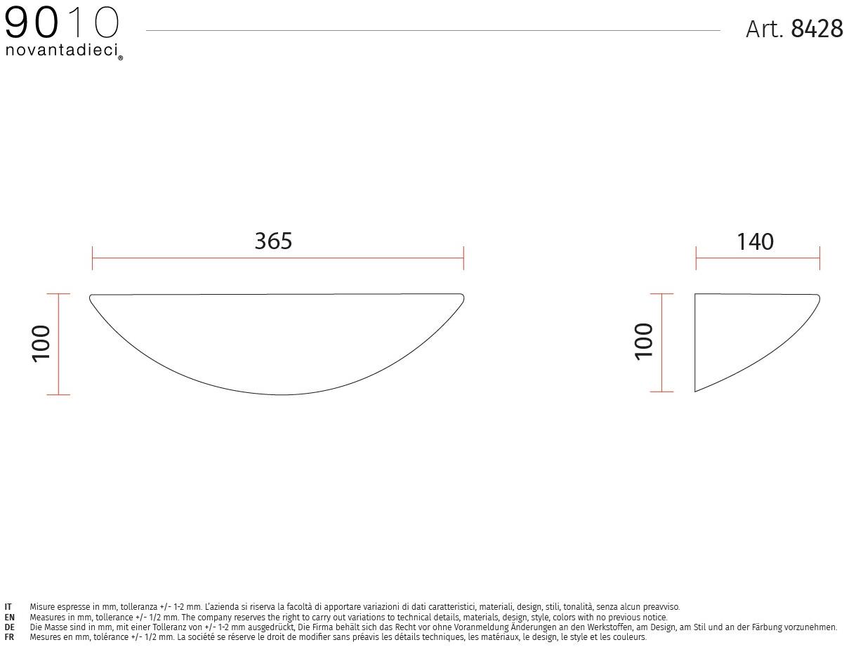 9010 novantadieci Аппликация светодиода из керамики  8428  - Вид №3