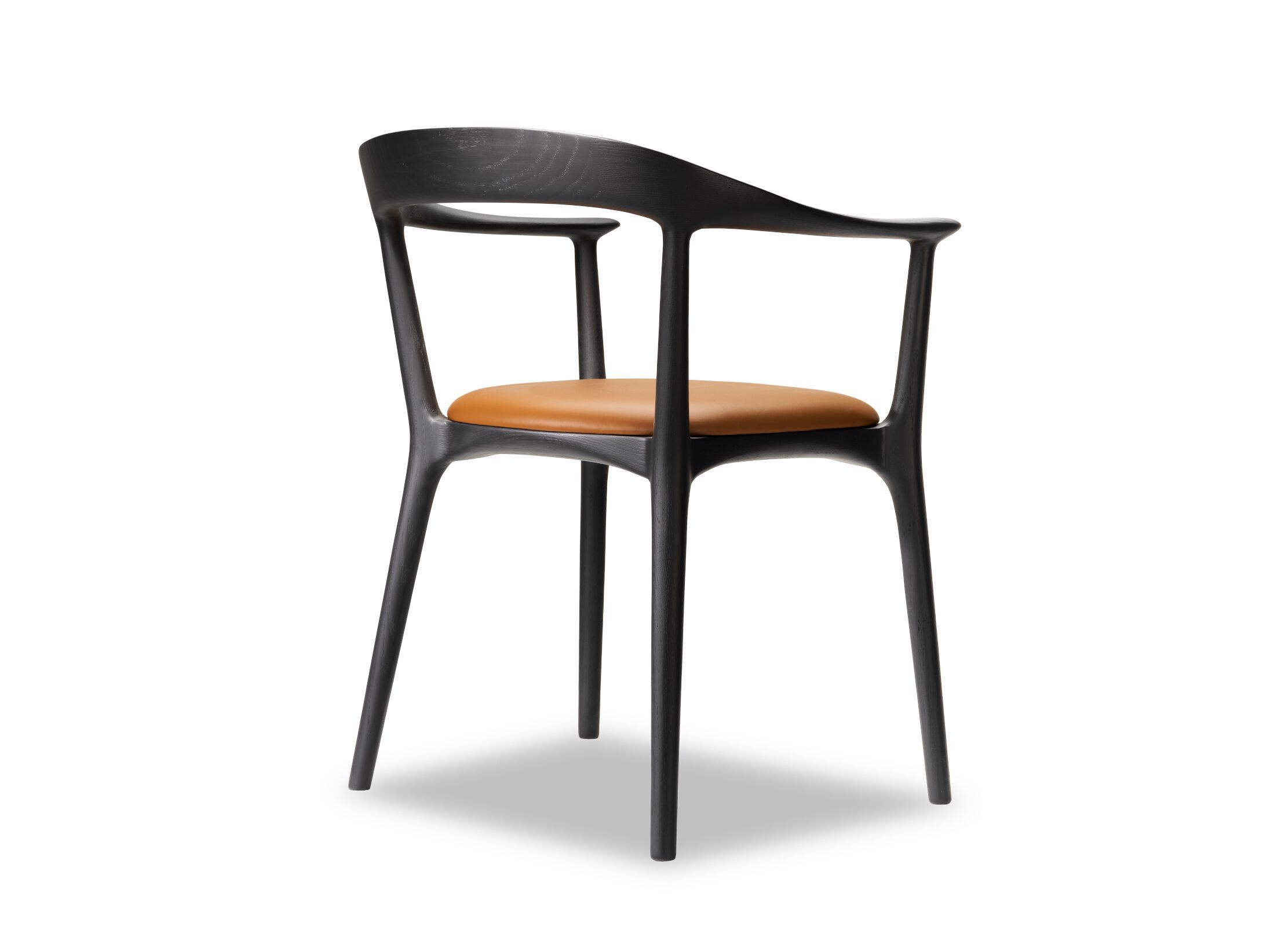 Деревянный стул с подлокотниками HC28 maison MEMORY ARCH-00085313 - Вид №1