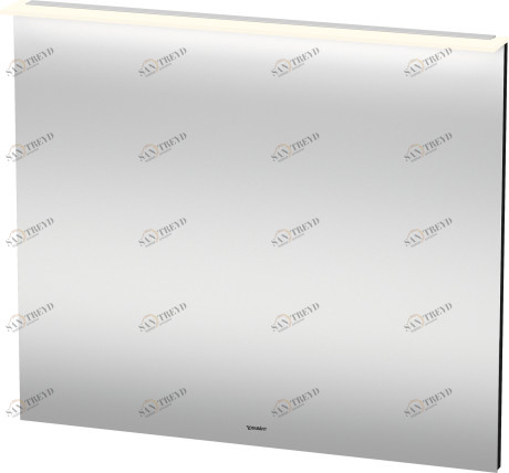 XL749504040 X-Large Зеркало с подсветкой Черный глянцевый лак Duravit
