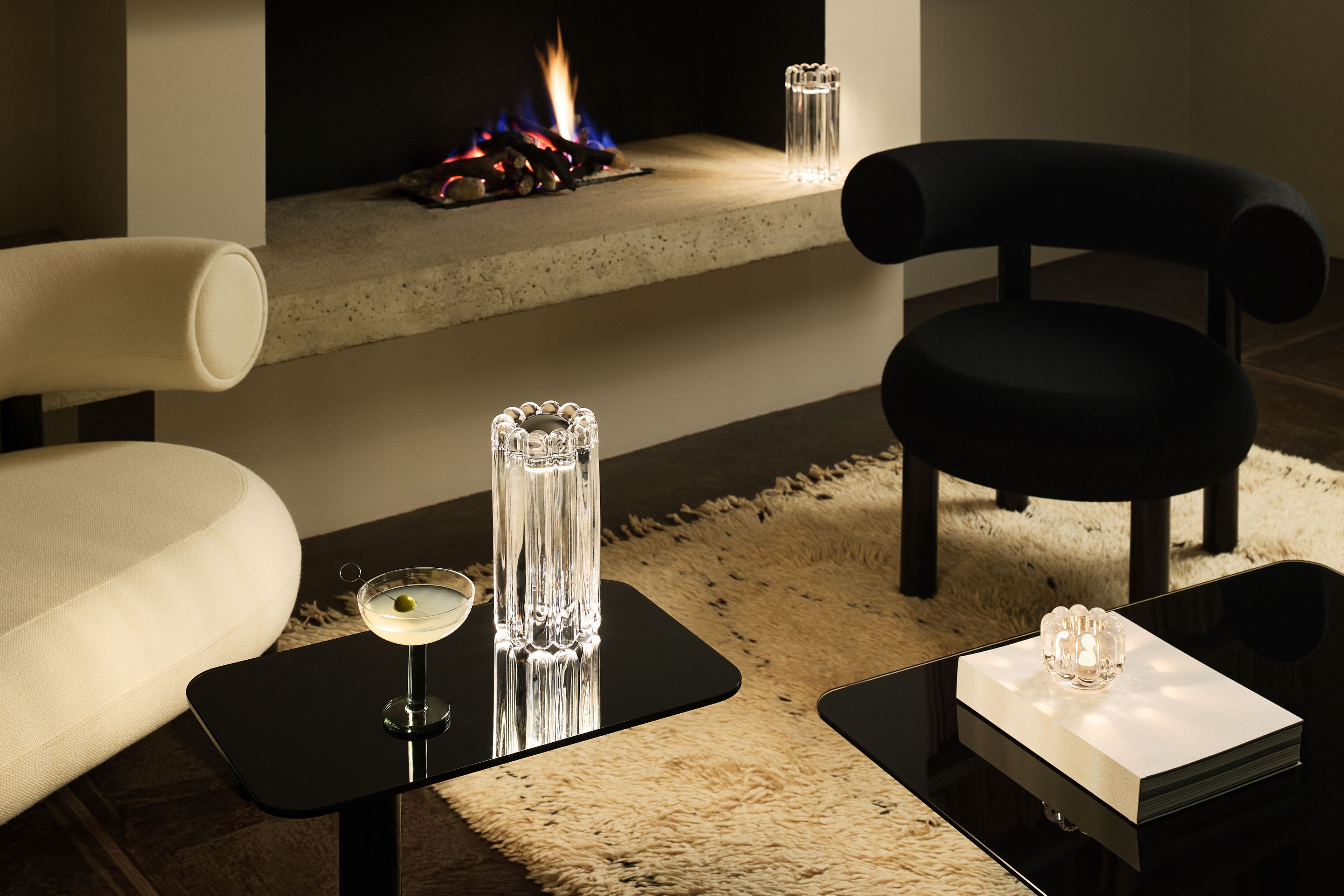 Стеклянная настольная лампа Tom Dixon пресс ARCH-00133734 - Вид №10