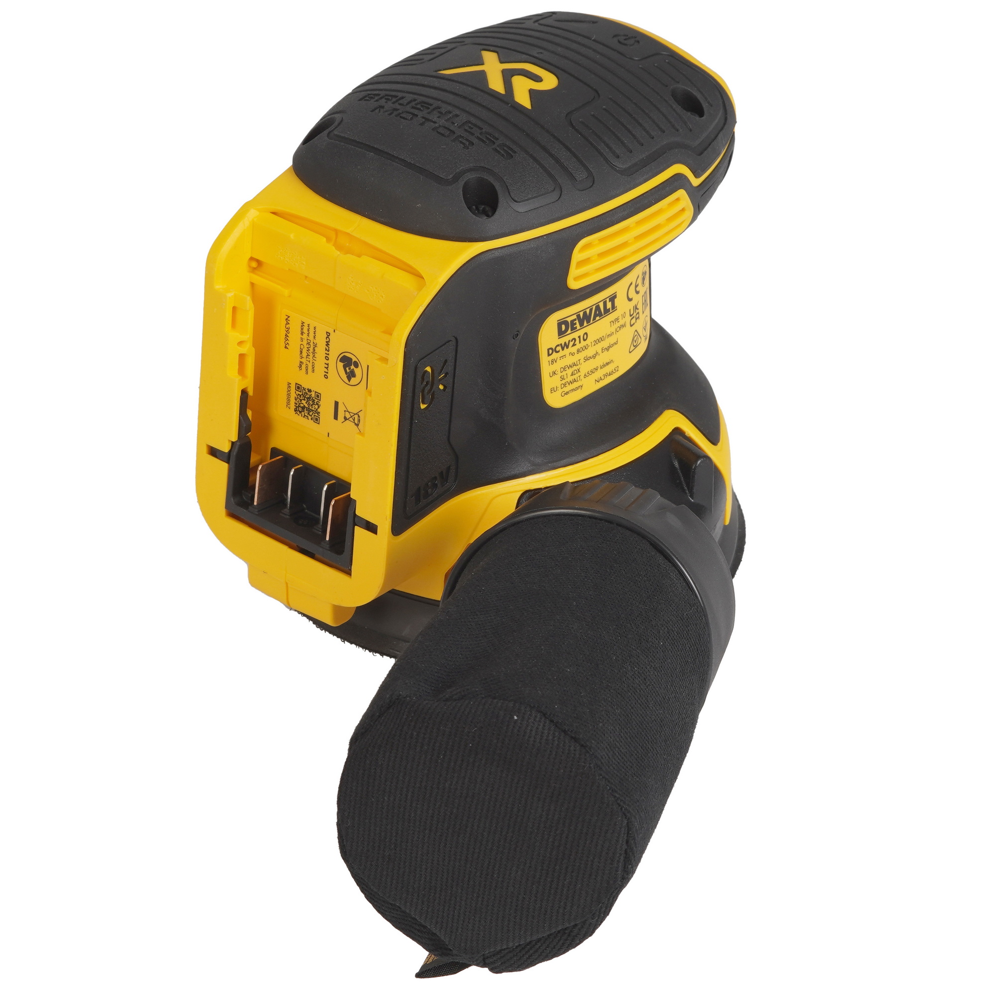 Эксцентриковая шлифмашинка DeWalt DCW210NT-XJ XR FLEXVOLТ 18/54V  , Без ЗУ, Без АКБ 5478666 STDN-0100921 - Вид №1