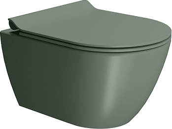 881604 Подвесной унитаз настенный Зеленый GSI ceramica  Италия  - Вид №1