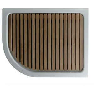 Wooden platform SX Белый 1019/SX GALASSIA Shower Trays