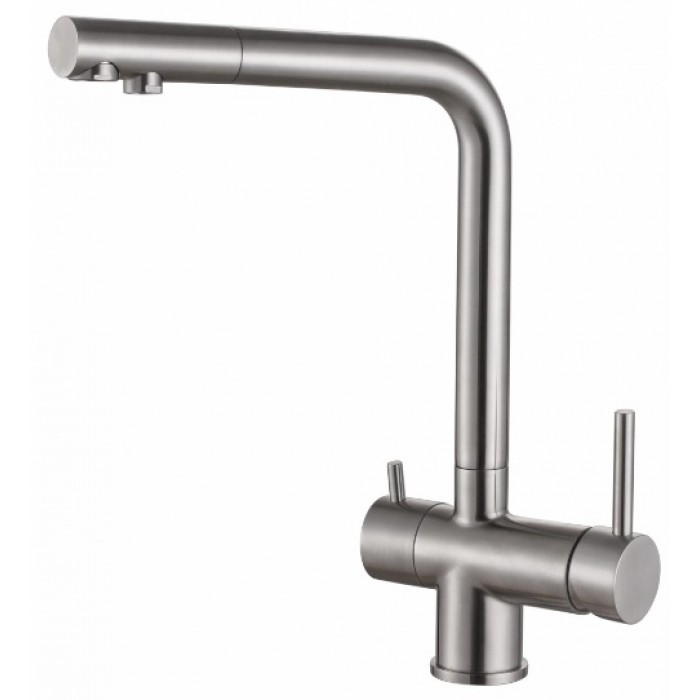 Zorg SZR-7039 нержавеющая сталь Смеситель для кухни Zorg 297х196/220.5 мм  - Вид №1