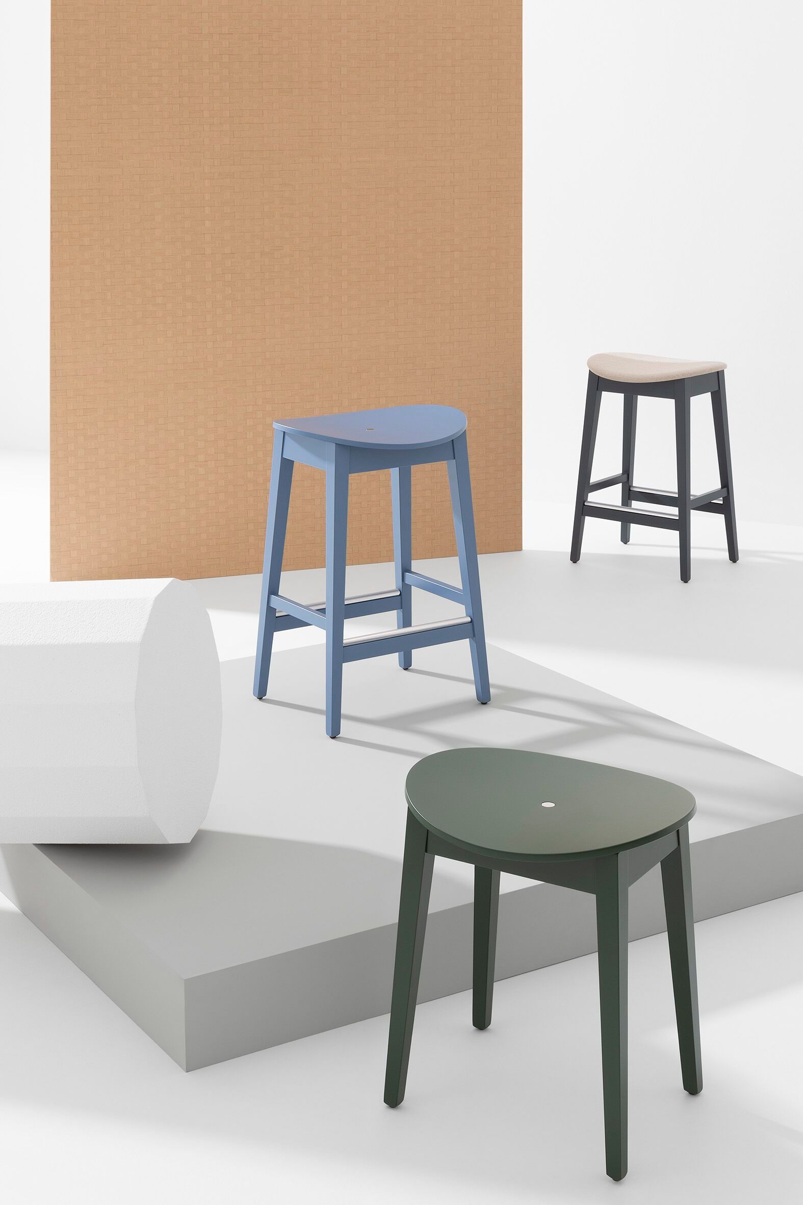 Мягкий стул из бука Billiani Gradisca ARCH-00100702 - Вид №2