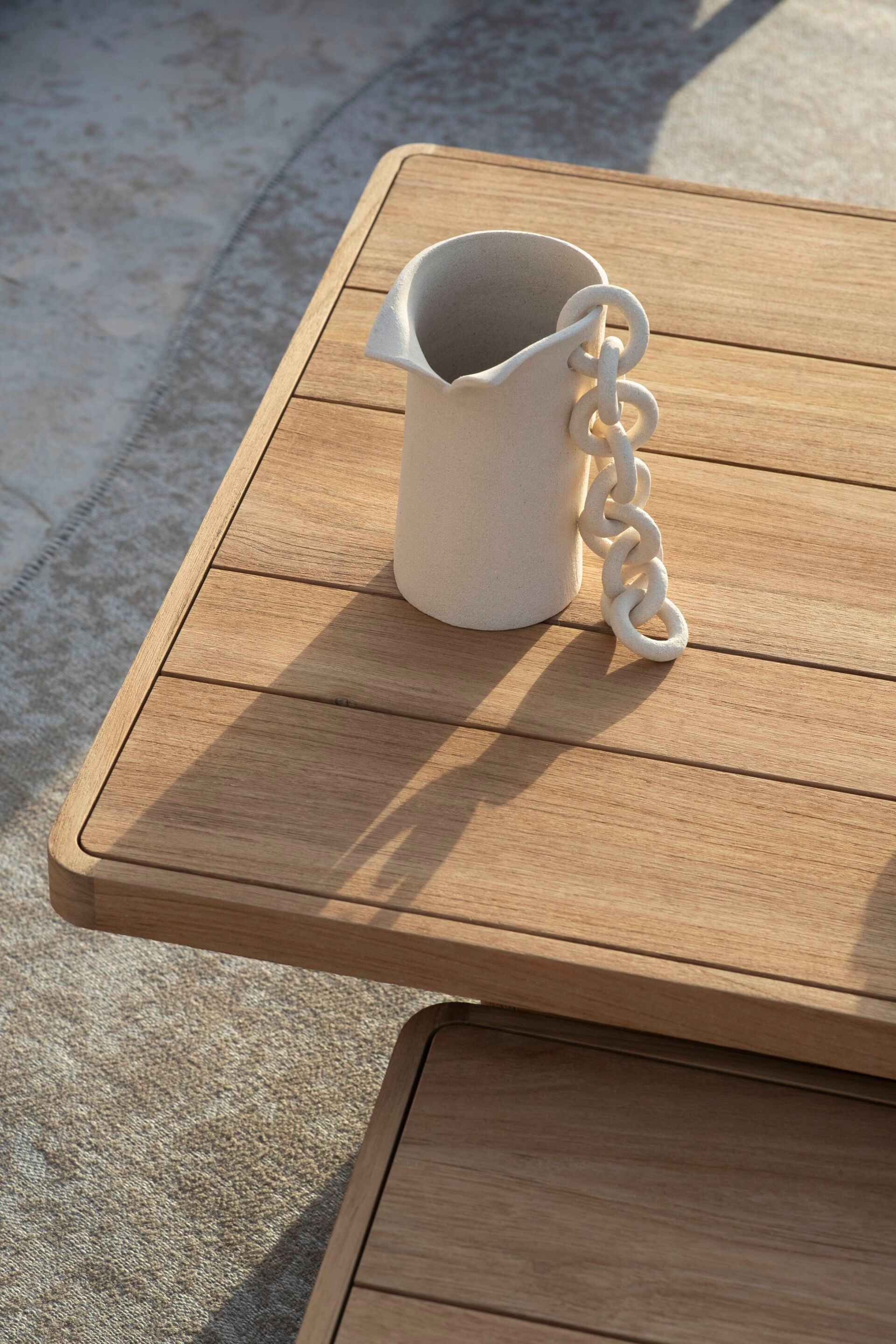 Квадратный стол из тикового дерева MANUTTI Cobi ARCH-00089443 - Вид №8