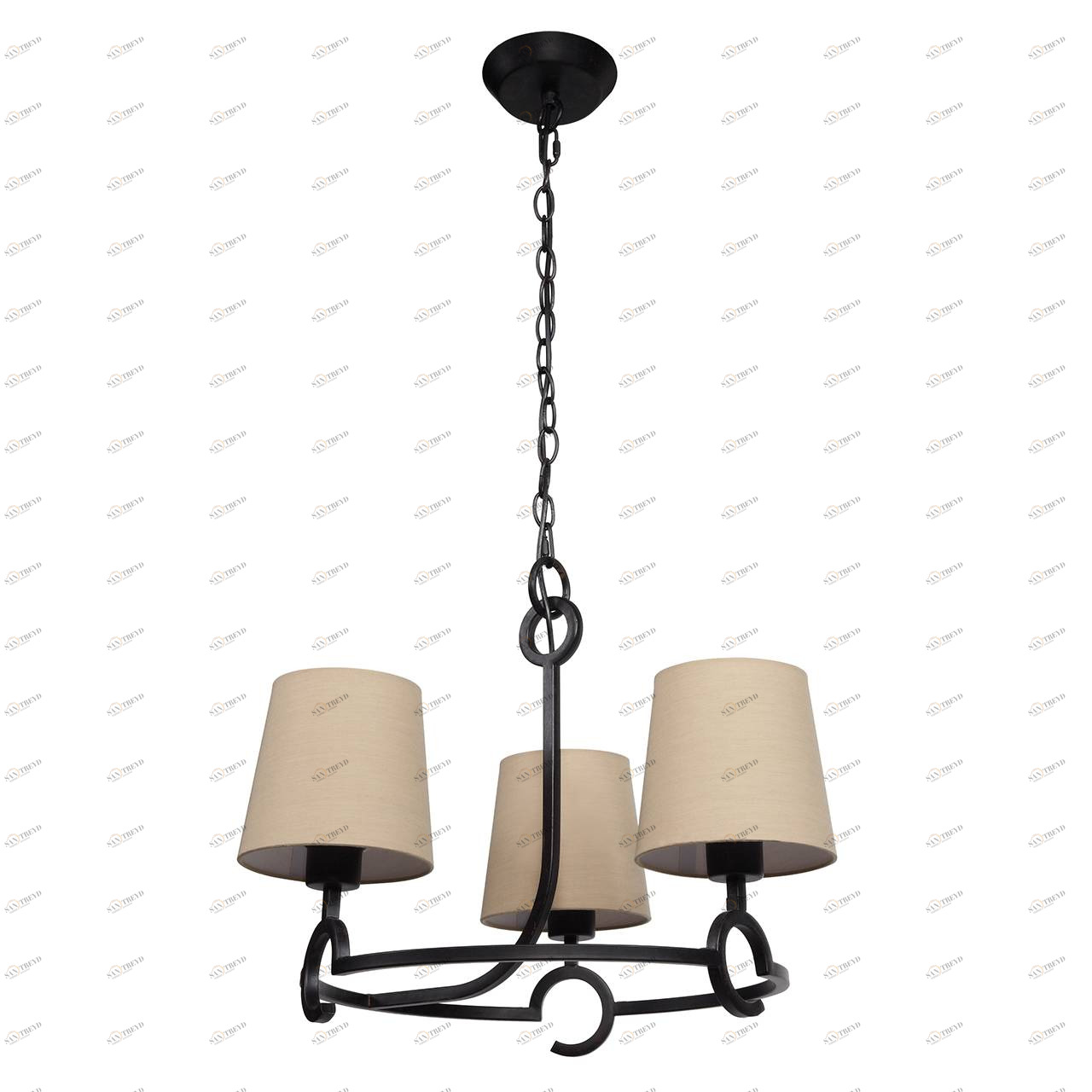 Подвесная люстра Mantra Argi 5211 MANTRA KATERINA BLACK 057601 Бежевый 