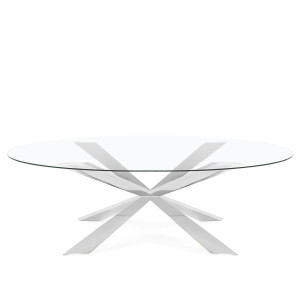 450250-02 ABHIKA ТАБЛИЦА ОВАЛИЯ H75 220X110 SILVER