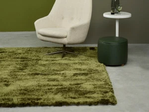 De Dimora Однотонный коврик ручной работы из полиэстера Atmosphere