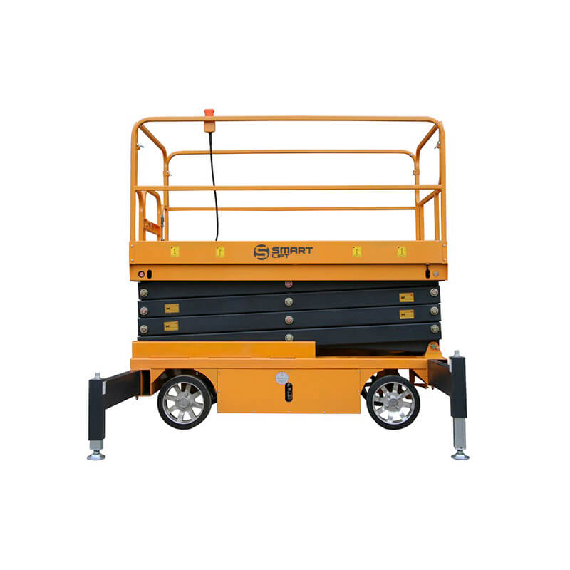Подъемник ножничный несамоходный SJY-0.5-9 (AC/DC, 500 кг, высота подъема 9 м) SMART Верстакофф 81-3044