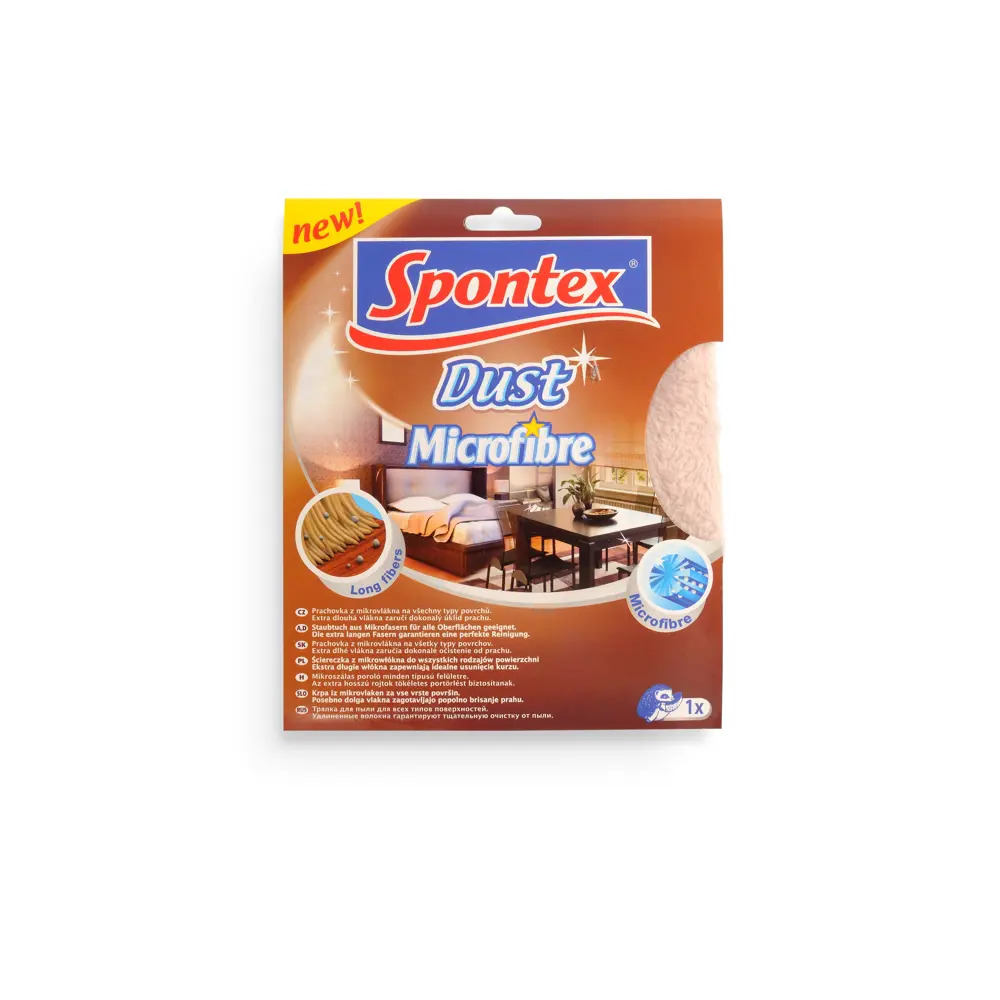 Тряпка из микрофибры Spontex Dust 1 шт. 84177037 STLM-2096666  - Вид №1