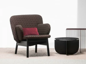 La Cividina Кресло из ткани с подлокотниками Ala