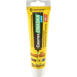 Смазка для монтажа пластиковых труб Сантехкреп, 65 г
